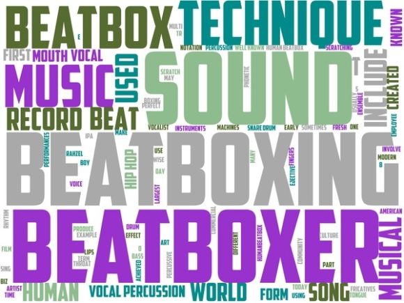 Beatboxing Wordart Tshirt: Where Rhythm Meets Design