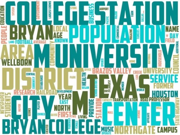 Bring Inspiration to Life with the College Station Wordart Sticker