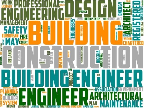 Building Engineer Wordart Book Cover