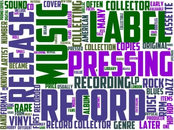 Collecting RPM Records Wordart Tumbler