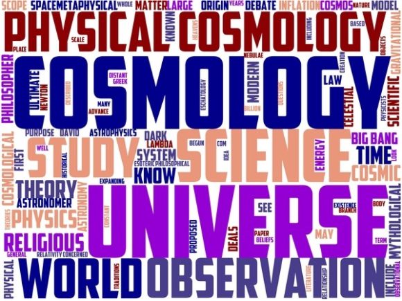 Cosmology Wordart Banner: A Versatile Hand-Drawn Word Cloud for Creative Expression