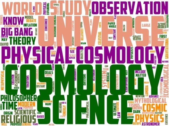 Cosmology Wordart Tshirt