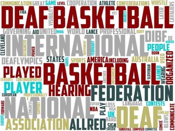 Deaf Basketball Wordart Banner: A Vibrant Intersection of Inclusion, Creativity, and Commercial Design