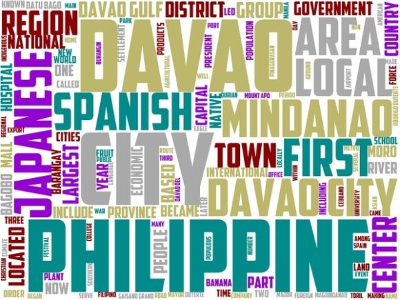 Unlock Creative Versatility with the Davao Wordart Background